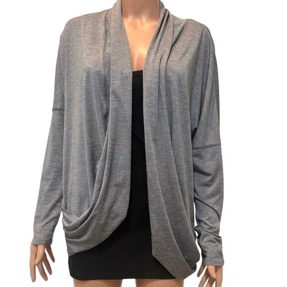 Lucy medium drapey open front active lounge cardigan shawl SP 2930 - Picture 2 of 11